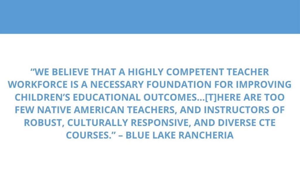 Quotation Blue Lake Rancheria